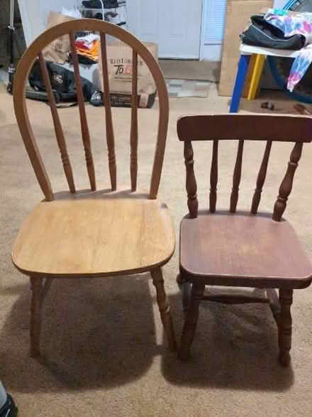 Photo of free Kids chairs (Baltimore area) #1