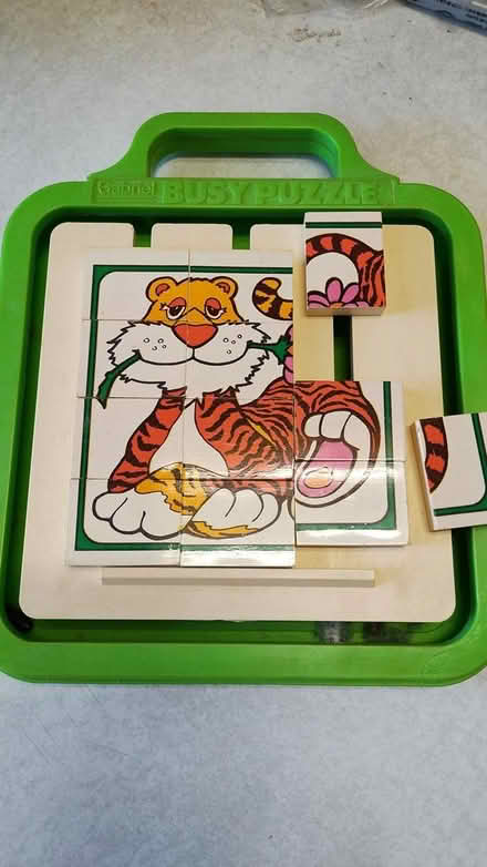 Photo of free Tiger slide puzzle (Allen) #1