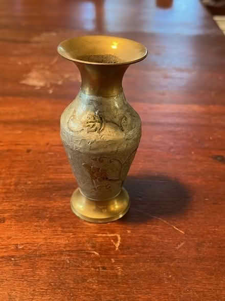 Photo of free Small brass vase (South Novato near Hamilton) #1