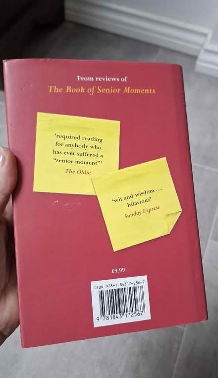 Photo of free Book - More Senior Moments (Boughton Monchelsea ME17) #2
