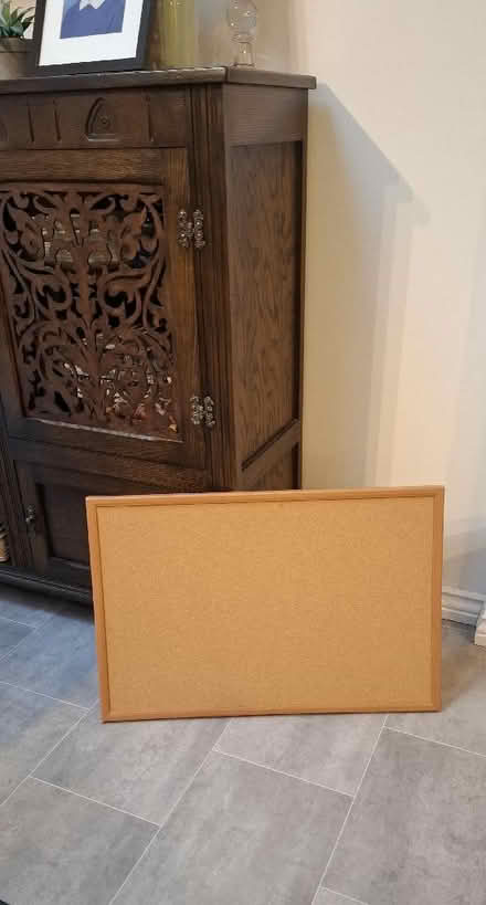 Photo of free Cork memo board (Boughton Monchelsea ME17) #3