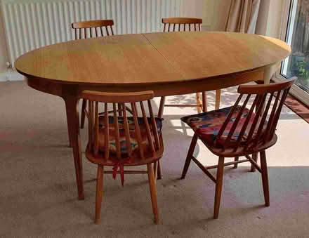 Photo of free Dining table and four chairs (Asby CA14) #1