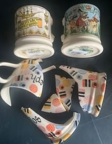 Photo of free Three Broken EB Ceramic Mugs (Gosforth NE3) #1