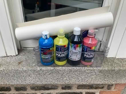 Photo of free poster paper and paints (Irishtown, Dublin 4) #2