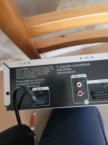 Photo of free Panasonic Video Player (Highcliffe) #3