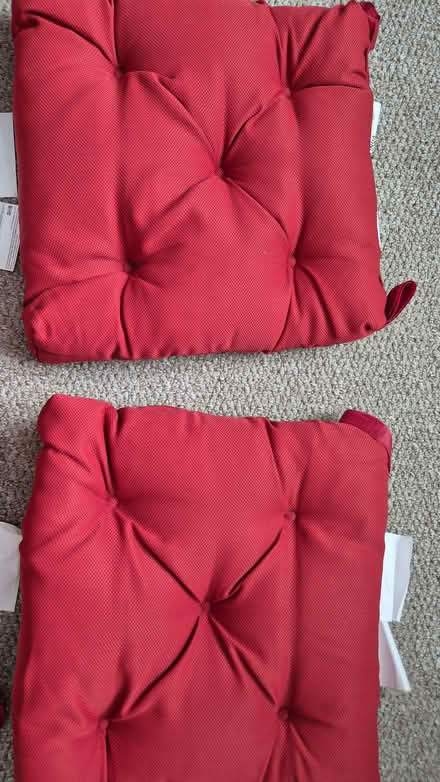 Photo of free New, comfy IKEA seat pads. (Figge's Marsh CR4) #4