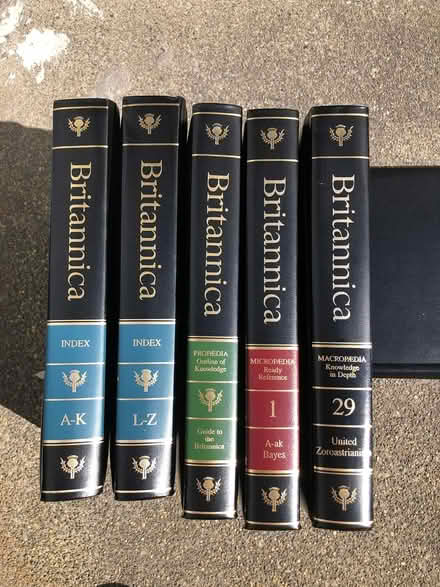 Photo of free 1993 Encyclopedia set (South Sacramento) #1