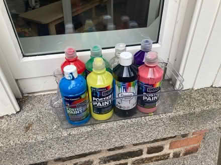 Photo of free poster paper and paints (Irishtown, Dublin 4) #1