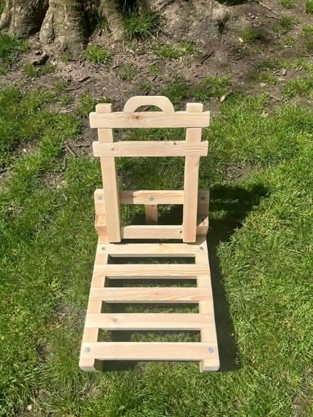 Photo of free Folding wooden chair (West Hampstead NW6) #1