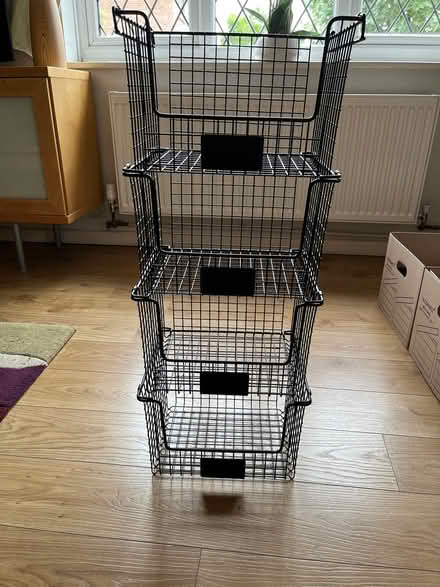 Photo of free Metal storage cubes (The Triangle Estate RH15) #2