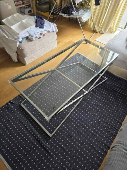 Photo of free Glass coffee table (W7) #3