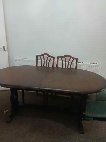Photo of free Dinning table with 4chairs (Walsall WS2) #2