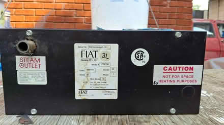 Photo of free Fiat steam machine (Westboro, 262 Duncairn Ave.) #1