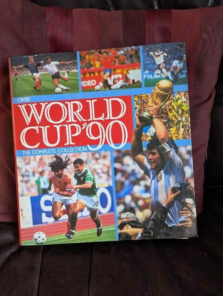 Photo of free World cup 90 sticker and information collection (Shippon OX13) #1