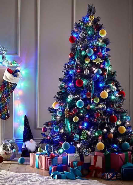 Photo of Christmas trees, lights, garland (CT11) #2