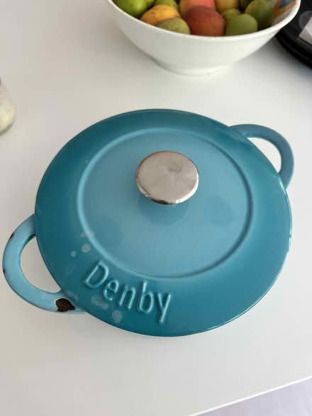 Photo of free Denby teal cooking pot (Teddington TW1) #1