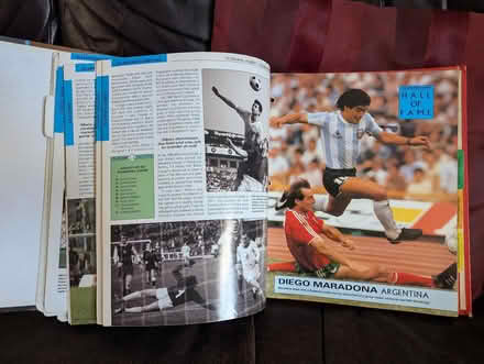 Photo of free World cup 90 sticker and information collection (Shippon OX13) #4