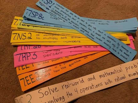 Photo of free Math standards - 7th grade (Baltimore area) #1