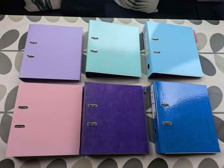Photo of free A4 Lever Arch Folders x 6. Used but in excellent condition. (Sale M33) #1