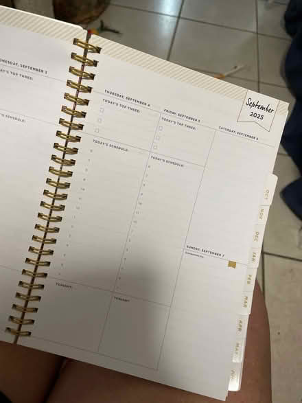 Photo of free 2025-2026 planner (Hallandale Beach Blvd and US1) #4