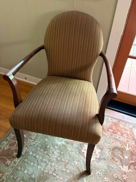 Photo of free Classic Pinstripe Chair (Montlake) #2