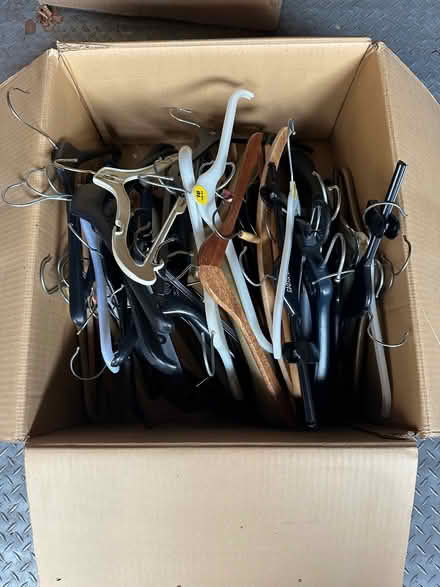 Photo of free Assorted hangers (Knotty Green HP9) #1