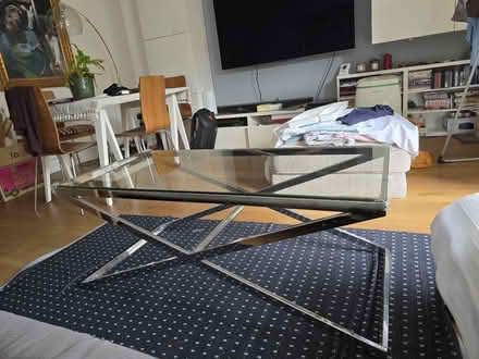 Photo of free Glass coffee table (W7) #2