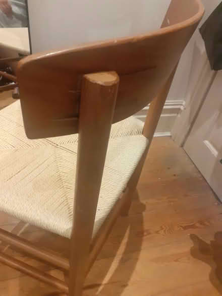 Photo of free Wood chair (Seymour road N80) #2