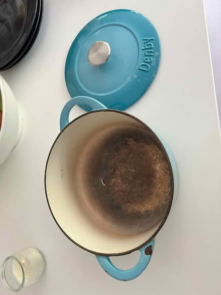 Photo of free Denby teal cooking pot (Teddington TW1) #3
