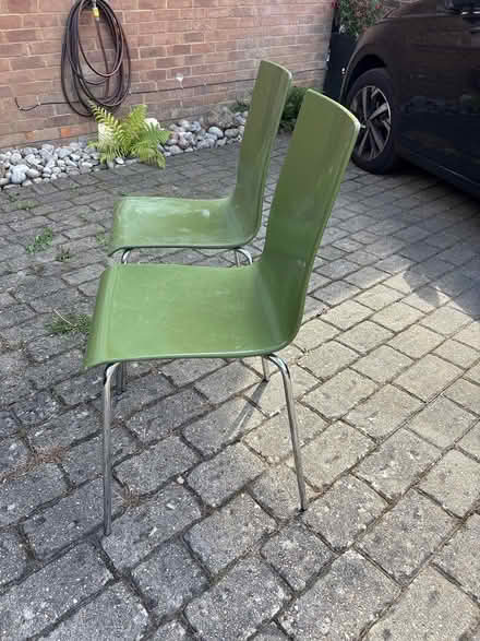 Photo of free Green ikea chairs (Boxmoor, Hemel Hempstead) #3