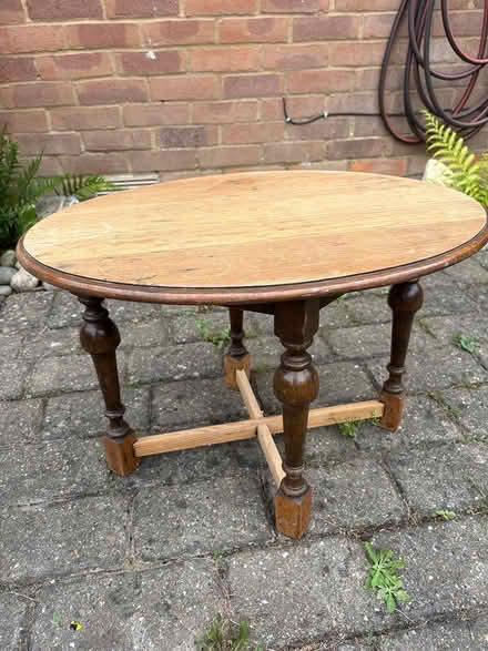 Photo of free Solid oak side table (Boxmoor, Hemel Hempstead) #2