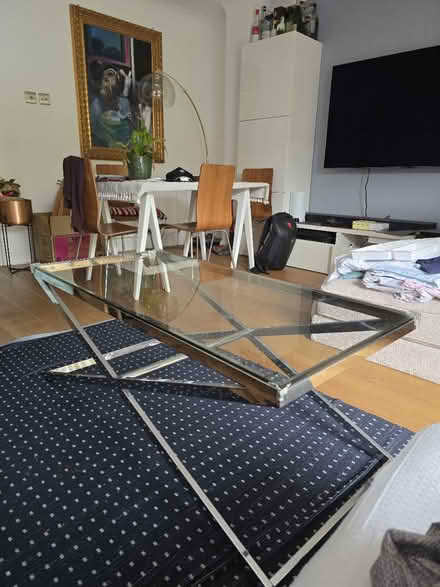 Photo of free Glass coffee table (W7) #1