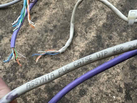 Photo of free Ethernet CAT5E cable 2.40m lengths (Loughborough, LE11) #1