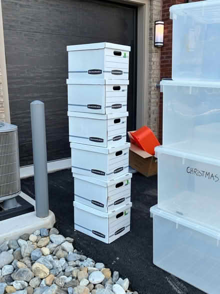 Photo of free plastic bins, banker boxes (Ashburn) #2