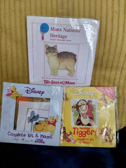 Photo of free 3 small cross stitch kits (Burnley wood) #1