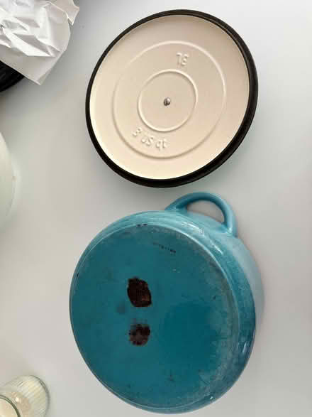 Photo of free Denby teal cooking pot (Teddington TW1) #2