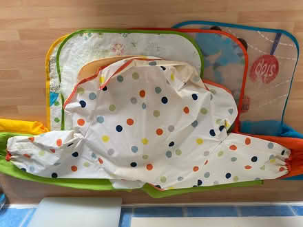 Photo of free Plastic and cloth baby bibs (Stevenage SG1) #1