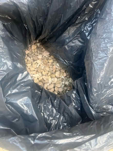 Photo of free 6 bags of garden stones (Tottenham N15) #1