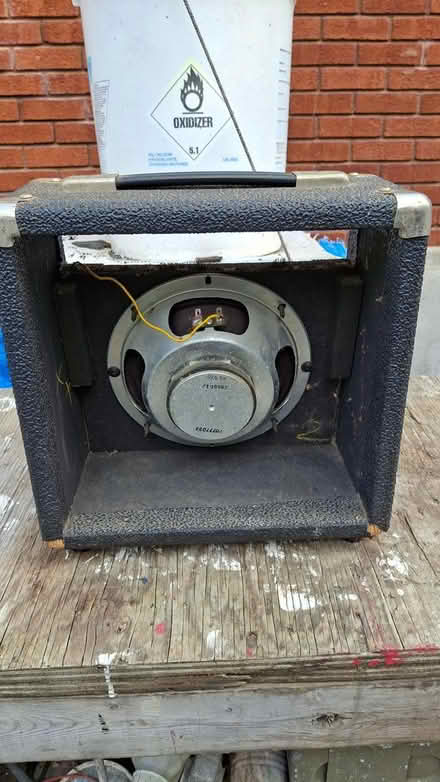 Photo of free Pevey amp speaker in cabinet (Westboro, 262 Duncairn Ave.) #1
