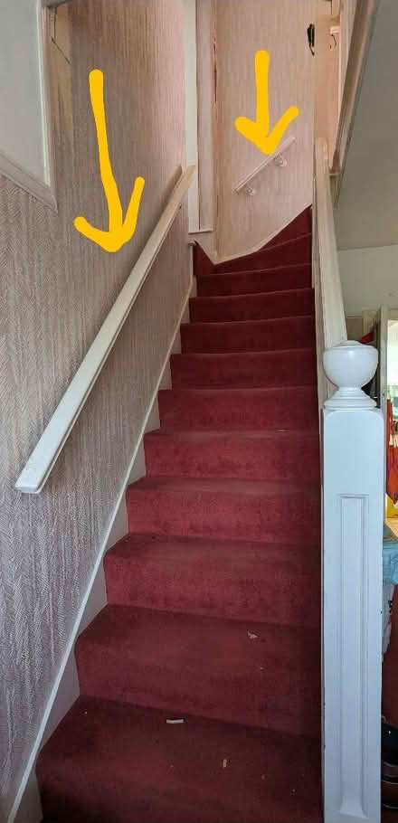 Photo of free Bannister rails (Addlestone KT15) #1