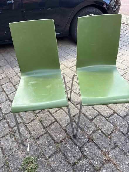 Photo of free Green ikea chairs (Boxmoor, Hemel Hempstead) #1