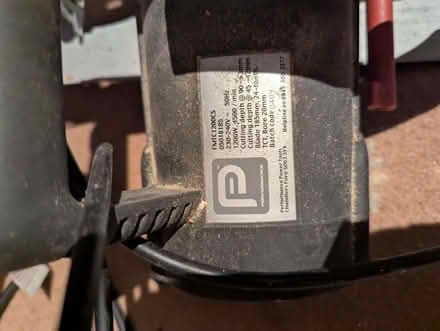 Photo of free 185 mm Circular saw (Hugus TR3) #2