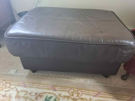 Photo of free Large storage footstool (Wootton, near Abingdon OX13) #2