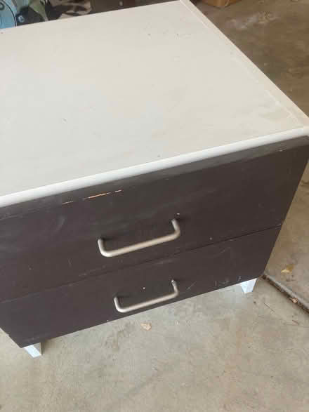 Photo of free Cute nightstand with two drawers (Foothill Boulevard Cupertino) #1
