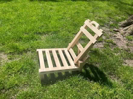 Photo of free Folding wooden chair (West Hampstead NW6) #2