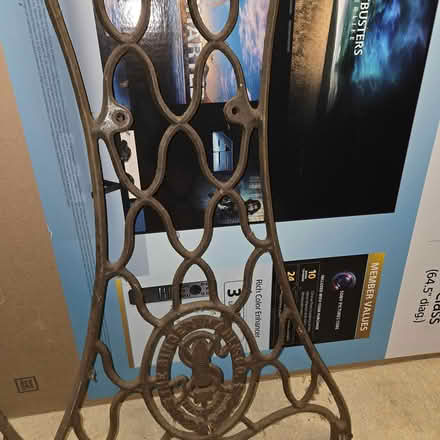 Photo of free Antique iron sewing machine legs (Columbia, Md) #3