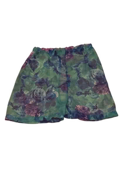 Photo of free Woman’s Blue Floral Shorts (Brooklyn Storage) #1
