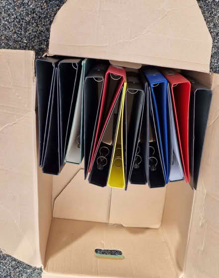 Photo of free Lever-arch and 2-ring A4 binders (Silsden BD20) #1