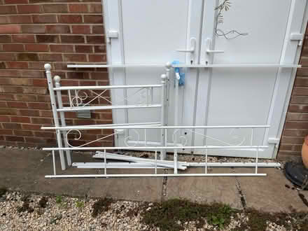 Photo of free Single bed frame (Merton OX25) #1