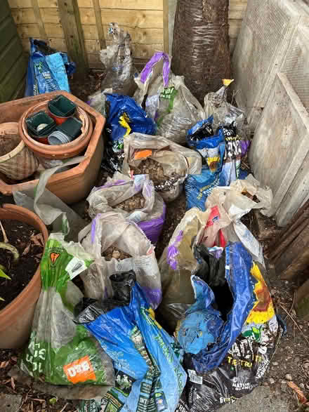 Photo of free Bags of stones . (Woodley RG5) #2